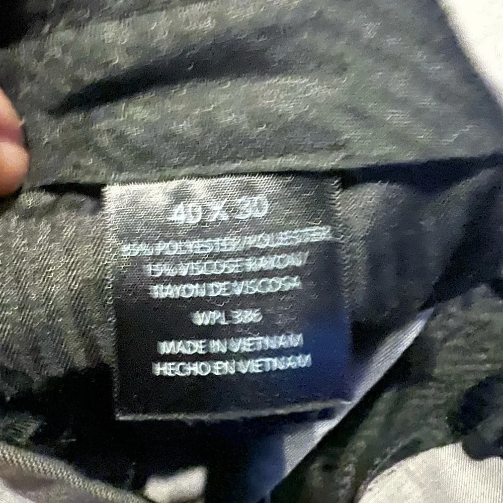 Men’s 40x30 Kenneth Cole Reaction Gray Pants Work Professional